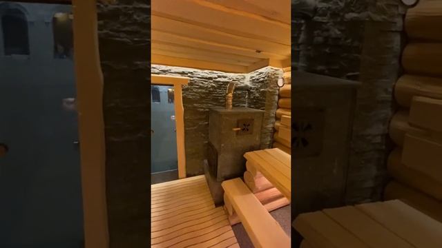 Русская баня из липы. отделка полубревном липы #shorts #дизайнинтерьера смотреть онлайн