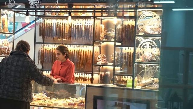 Грузинская чурчхела Нугбари