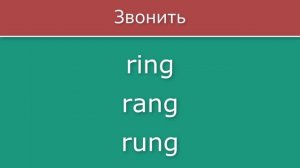 Таблица неправильных глаголов английского языка с переводом. АНГЛИЙСКИЙ ЯЗЫК. ВИДЕО ДЛЯ ЗАПОМИНАНИЯ