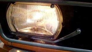 Москвич 2140. Дворники на фарах