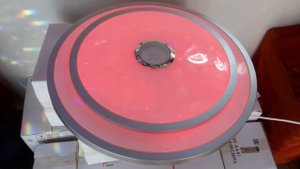 КАК СВЕТИТ ЦВЕТНОЙ УПРАВЛЯЕМЫЙ LED RGB СВЕТИЛЬНИК С БЛЮТУЗ!