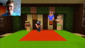 Реакция на WikFire(MineCraft). Жили были не тужили четверо друзей