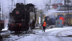 #Зарисовки. Паровозные манёвры в депо Санкт-Петербург-Сортировочный. Часть II. (РЖД)