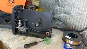 Полуавтомат SHYUAN 310.Замена Двигателя Протяжки Проволоки на Полуавтомате Своими Руками