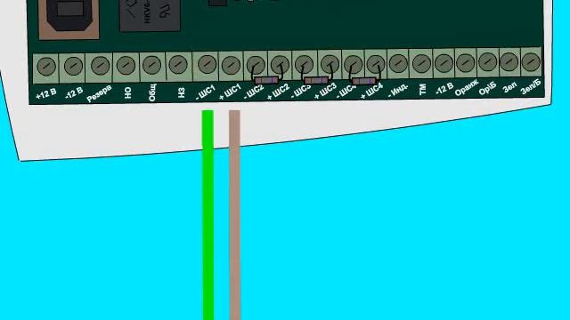 Подключение двух объемных извещателей Юпитер-5211 к КП Юпитер-2445 смотреть онлайн
