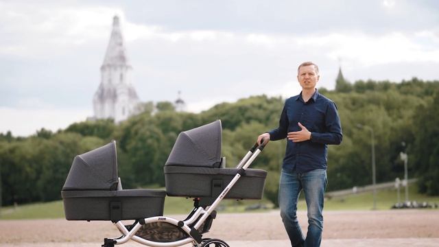 FD-Design (ABC-Design) Zoom - Обзор детской коляски для двойни от Boan Baby смотреть онлайн