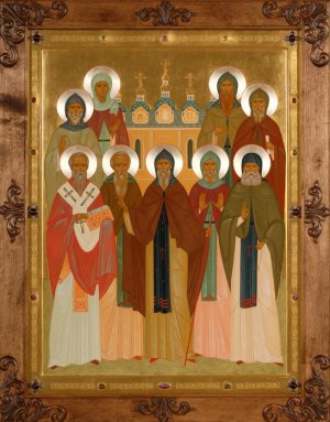 псково- печерским святым.