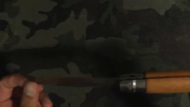 Складной нож Opinel (ОПИНЕЛЬ)  №12 .Горький опыт с carbon steel
