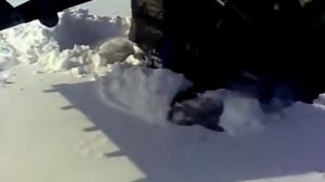 Мтз 82 до моста в снегу