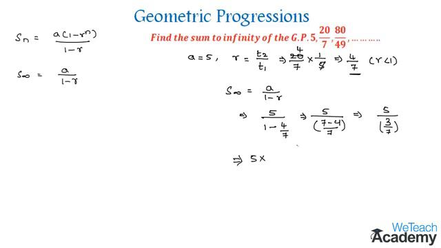 020-Introduction To Infinite Geometric Progression ⧸ Progressions ⧸ Maths Arithmetic