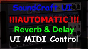 WEB UI Midi Control ч3 SoundCraft UI12 UI16 UI24r MotoFader
