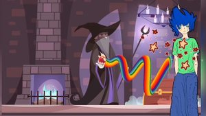 The wizard: Tg tf animation mtf - anime boy becomes a girl 魔法使い: アニメの男の子が女の子になる 마법사: 애니메이션 소년 소녀가된다