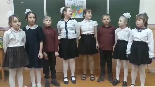 Поздравление с Днём Матери от учащихся Барлукской школы смотреть онлайн