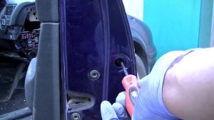 Снятие личинки замка Golf 4