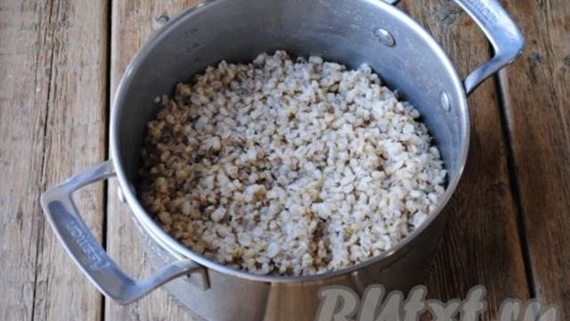 Постные котлеты из перловки