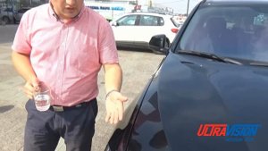 Пленка Ultra Vision через 1,5 года эксплуатации.