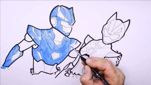 How to draw cartoon characters - Miniforce X