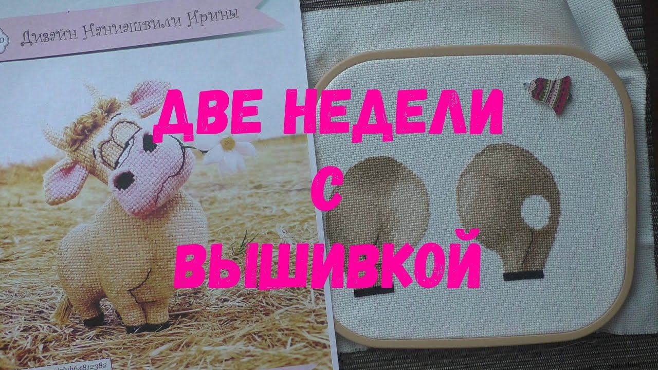 2 недели с вышивкой, 6 процессов с многоцветкой.