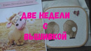 2 недели с вышивкой, 6 процессов с многоцветкой.