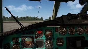 Ту-154Б2 запуск с проверками  / Tu-154B2 startup X-Plane 11