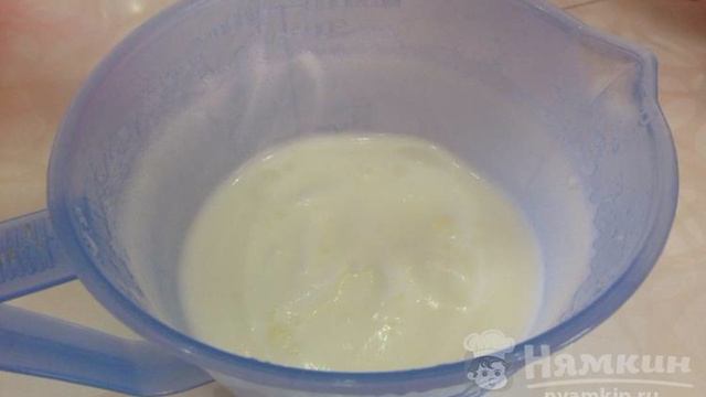 Сладкий молочный пирог