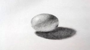 How to Shade an Egg | Drawing Tutorial | Depicting Form with Light & Shadow