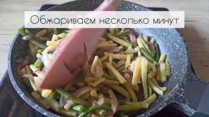 Теплый салат с курицей | Готовим ужин, как в ресторане