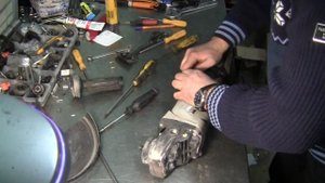сгорел ротор мшу Интерскол УШМ-230/2400
