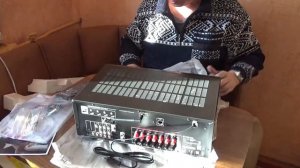 Ресивер Yamaha RX V581 unpacking