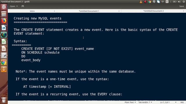 MySQL Event Tutorials for Beginners #2 - Concept of Event Scheduler & Syntax of Event Create смотреть онлайн