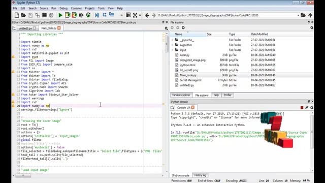 Python Image Processing Projects - Novel Image Steganography Method - ClickMyProject смотреть онлайн