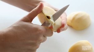 How to Core an Apple - Martha Stewart