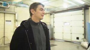 Промышленные секционные ворота Алютех на автомойке