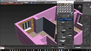 Создаем материал обоев под покраску в 3Ds Max - урок №5
