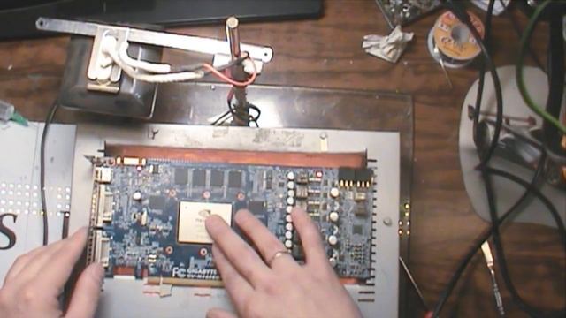 Прогрев видеокарты GTX460 - Временное восстановление смотреть онлайн