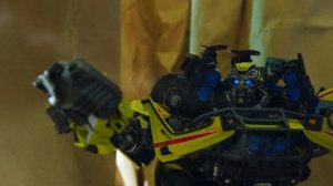 Transformers Stop Motion Optimus prime VS Scourge Ep.5