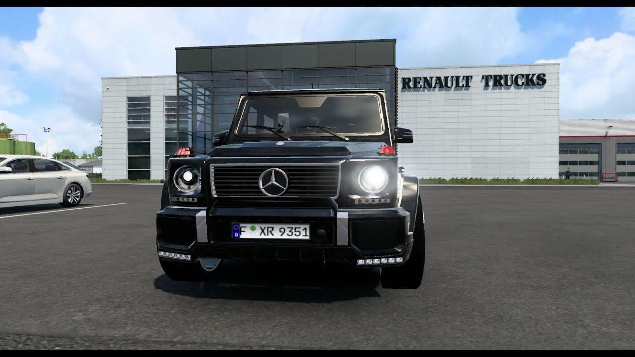 [ETS 2] Mercedes-Benz W463 2012 G65 AMG_Cargo Delivery смотреть онлайн