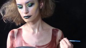 Креативный макияж и бодиарт "Очарованный лес".