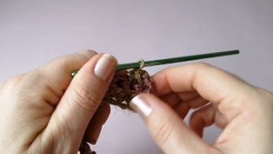 Как связать рождественский венок из джута и шнура/crochet christmas wreath