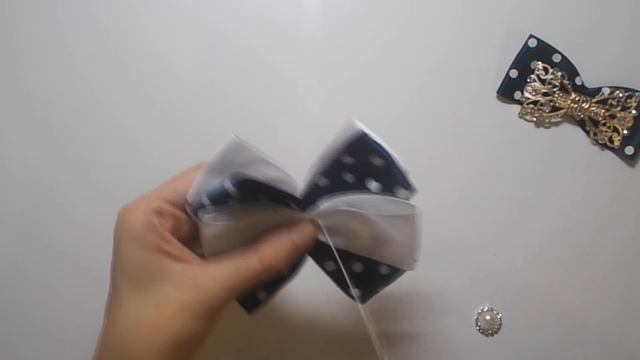 Мастер Класс Школьный Ободок В Горошек. смотреть онлайн