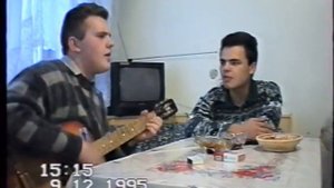 Снег в ноябре суровый Щёлково 7 1995 год