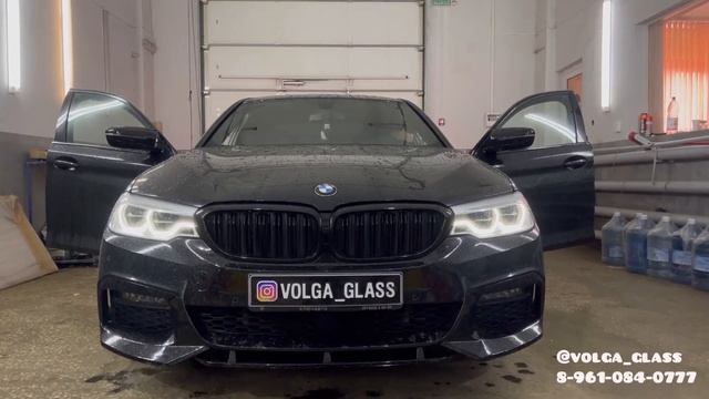 BMW G30 . Автоматическая тонировка . Электротонировка . Двойные стекла . Волгоград . Волжский .