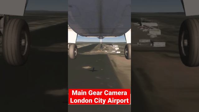 Aerofly FS 2023 iPhone Flight Sim App • Iberia CRJ-900 main gear camera landing London City Airport смотреть онлайн