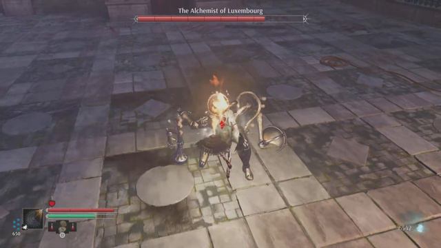 Steelrising - The Alchemist of Luxembourg Boss fight (BladeStorm cheese) смотреть онлайн