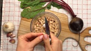 СВЕКОЛЬНЫЙ ХУМУС / хумус из фасоли / vegan