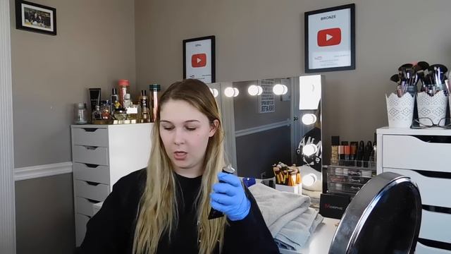 BLONDE GOES BRUNETTE | HOW TO FILL AND DYE BLEACHED HAIR смотреть онлайн