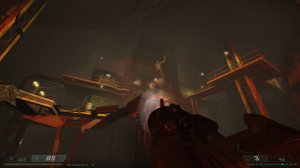 Doom 3 Original Redux | Уровень 25 | Пещеры. Зона 1: Грузовой терминал раскопок