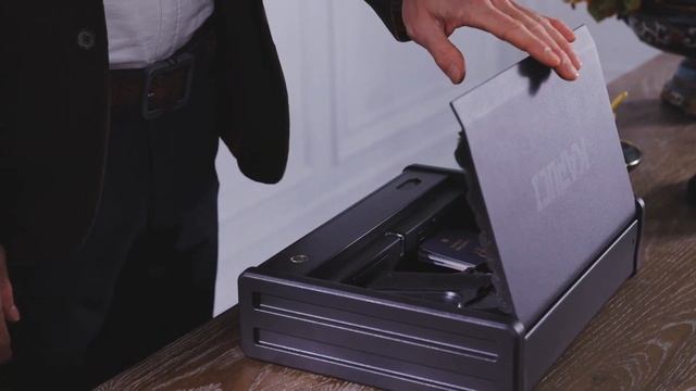 KAPUCI Upgrade Biometric Fingerprint Touchscreen 10 Digits Password Gun Safe for Pistol смотреть онлайн