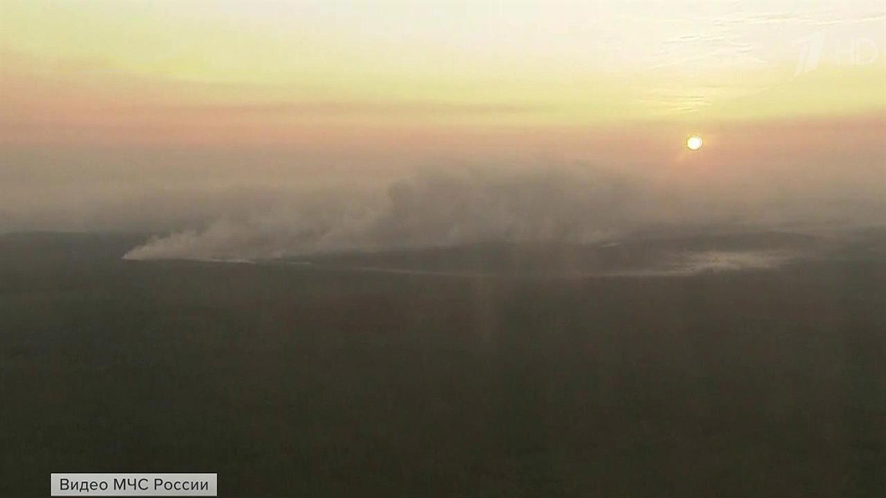 Площадь лесных пожаров в Сибири и на Дальнем Востоке за неделю удалось сократить на четверть