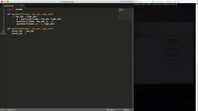 Implement Quicksort in Python [Tutorial for Beginners]